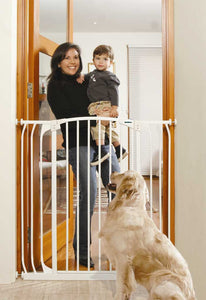 Bindaboo Extra Tall Hallway Style Gate - Oh My Dog Supply