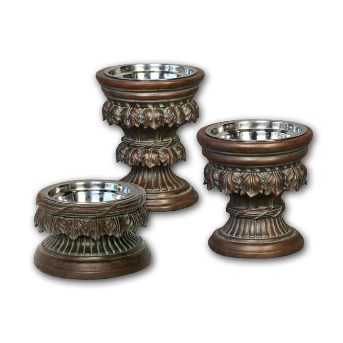 Bernini Raised Dog Bowl - Oh My Dog Supply