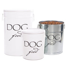 Mason Tin Dog Food Storage