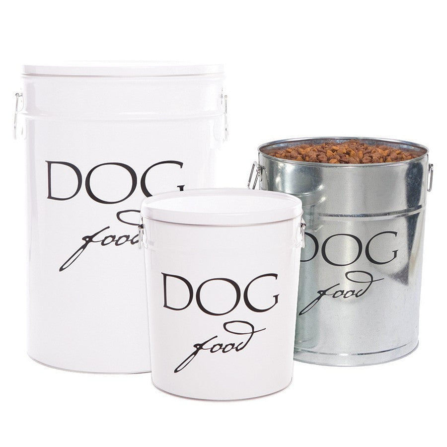 Mason Tin Dog Food Storage