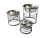 Raised Single Dog Bone Feeder